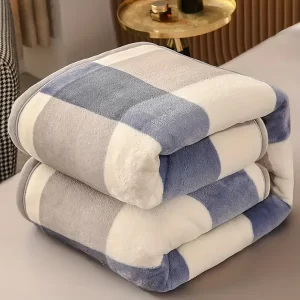 1pc Coral Velvet Blanket Sheets Plus Velvet Blanket Nap Blanket Office Blanket Thickened Winter Milk Velvet Four Seasons Blanket